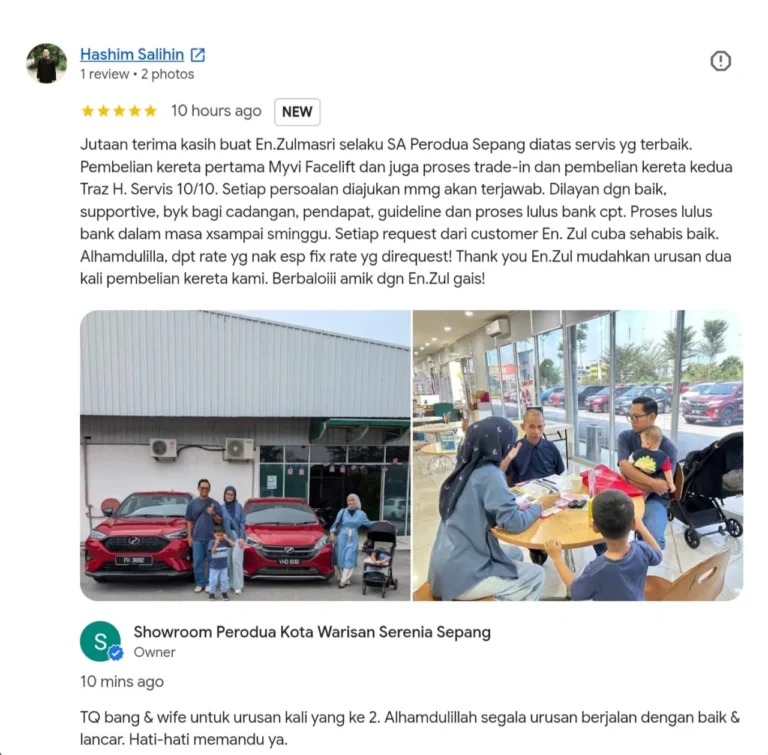 perodua kota warisan Selangor