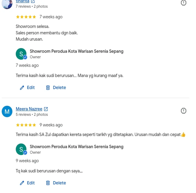 perodua kota warisan Selangor