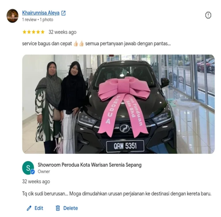 perodua kota warisan Selangor